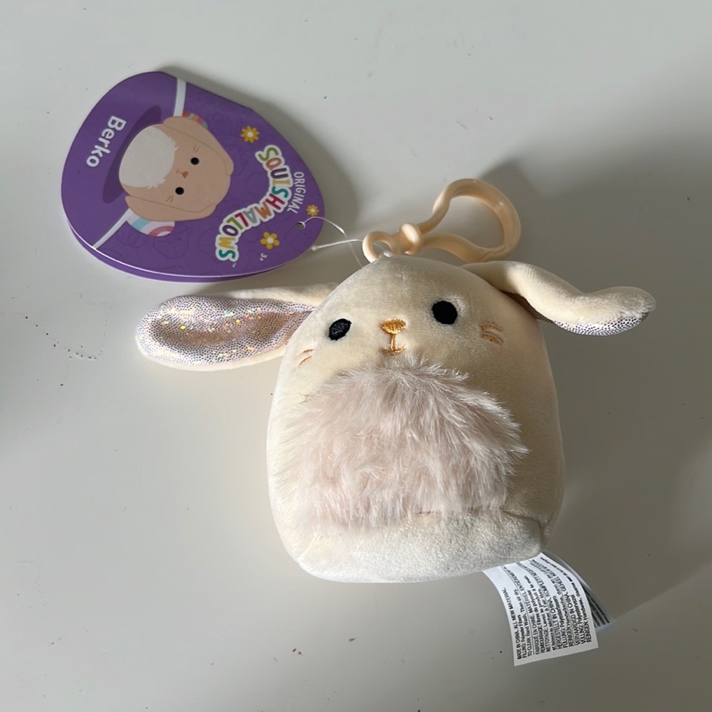 Squishmallow Berko Clip